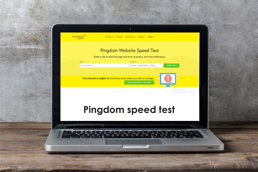 Pingdom-speed-test